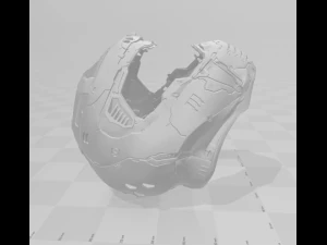 Doom Eternal helmet - DOOMSLAYER 3D Print Model