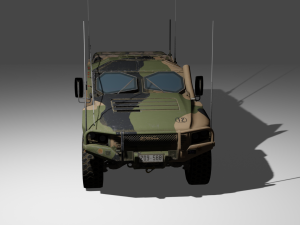 Hawkei 3D मॉडल