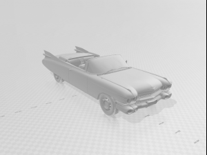 Car Cadillac El Dorado 1959 3D Model