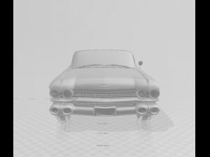 Car Cadillac El Dorado 1959 3D Model