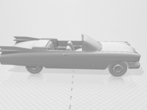 Car Cadillac El Dorado 1959 3D Model