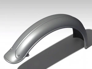 guardabarros trasero antiguo Modelo de impresión 3D