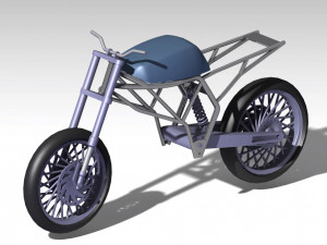 Electric bike 3D Model