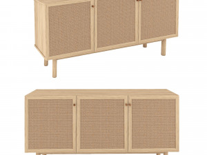 pavia sideboard 3D 模型