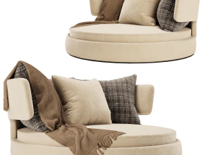 Weiches Sofa Amoenus 3D Modell