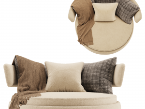 Amoenus soft sofa 3D 模型