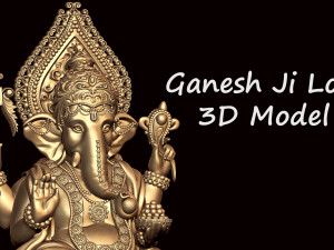 Ganesh ji lotus Modello di stampa 3D