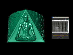 Antique Shiv Ji Ring Modelo de impresión 3D