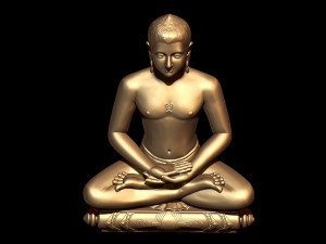 Gautam Buddha 3Dプリントモデル
