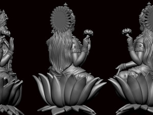 Saraswati Mata 01 3D Print Model