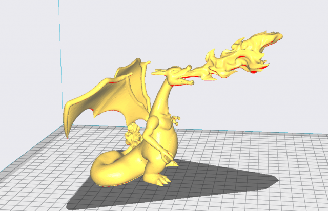 charizard stl file Modèle 3D .c4d .max .obj .3ds .fbx .stl .blend 