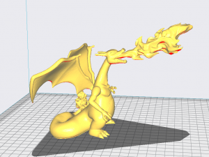 STL file Pokemon XYZ Mega Charizard Figure 🐉・Model to download