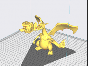 charizard stl file Modèle 3D