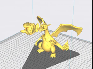 charizard stl file 3D Model