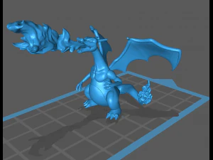 charizard stl file 3D Model