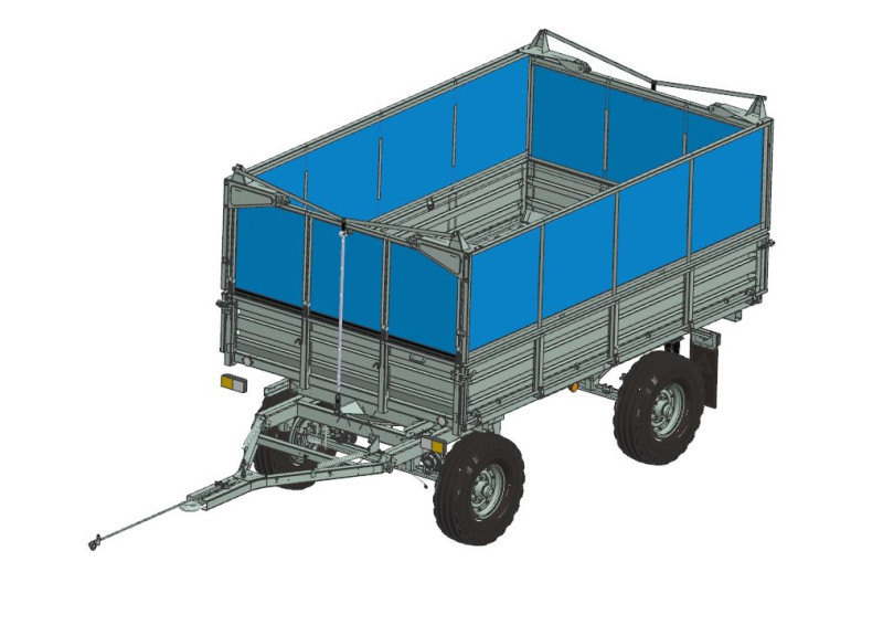 Trailer 3D मॉडल .c4d .max .obj .3ds .fbx .stl .blend 
