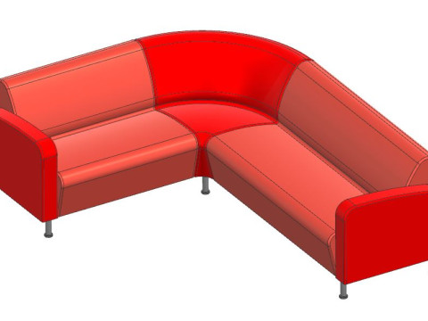 Sofa 3D मॉडल