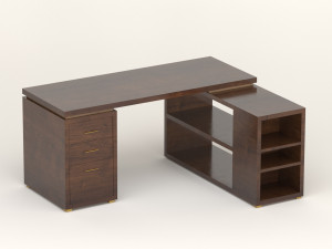 desk 3D 模型