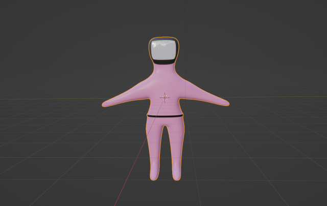 Character Among us Model 3D .c4d .max .obj .3ds .fbx .stl .blend 