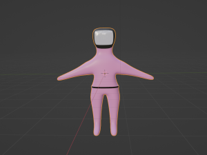 Character Among us Model 3D