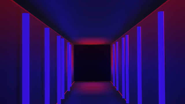 Neon scene Model 3D .c4d .max .obj .3ds .fbx .stl .blend 