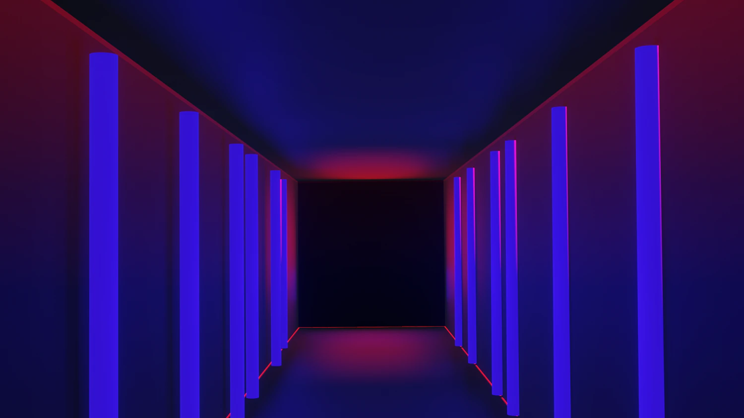 Neon scene 3D Model .c4d .max .obj .3ds .fbx .stl .blend 