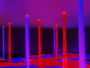 Neon scene Model 3D
