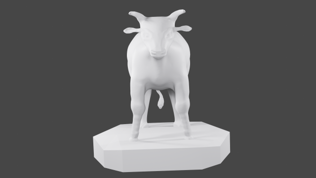 3d cow Modèles 3D en vedette .c4d .max .obj .3ds .fbx .stl .blend 