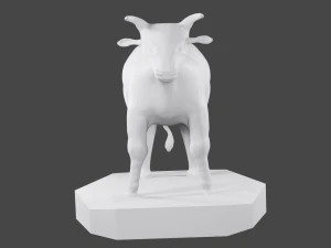 sapi 3d Model Cetak 3D
