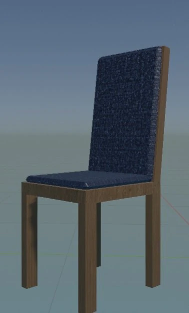 A soft chair 3D Model .c4d .max .obj .3ds .fbx .stl .blend 