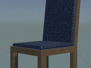 una silla suave Modelo 3D