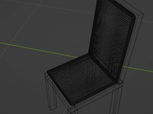 A soft chair 3D Model