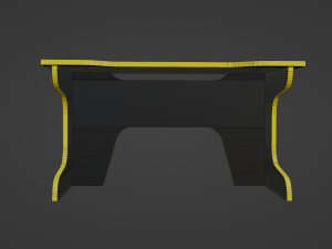 Game table E-Sport Gear Comfy ESG-14 BY for decor or games Model 3D
