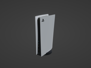 PlayStation 5 3D Model