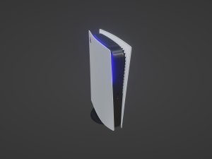 PlayStation 5 3D Model