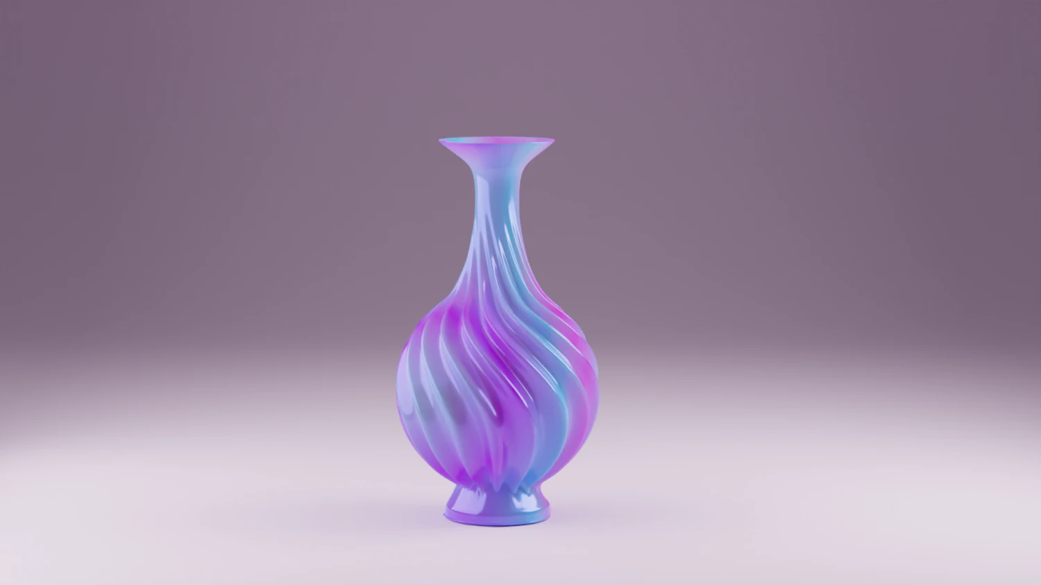 Vase 3D Model .c4d .max .obj .3ds .fbx .stl .blend 