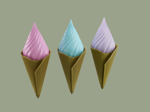 Ice cream 3D Model