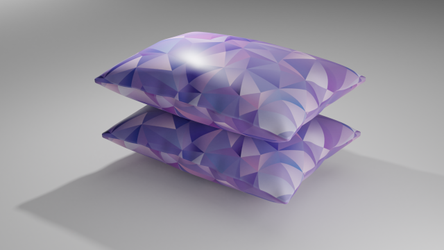 Pillow 3D Model .c4d .max .obj .3ds .fbx .stl .blend 