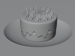 Cake 3D Model