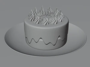 Cake 3D Model