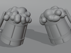 Beer mug 3D Model