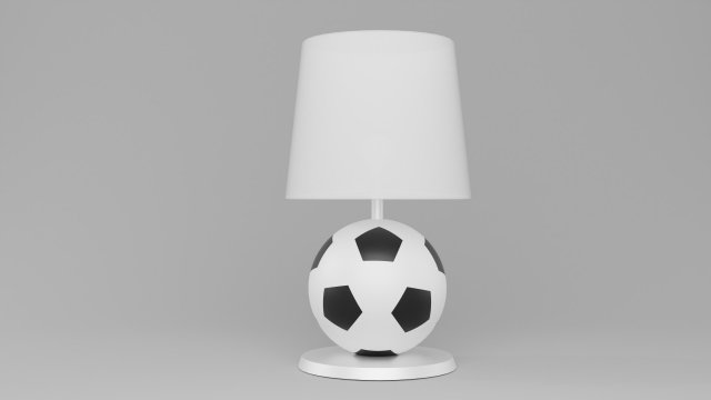 Table lamp 3D Model .c4d .max .obj .3ds .fbx .stl .blend 