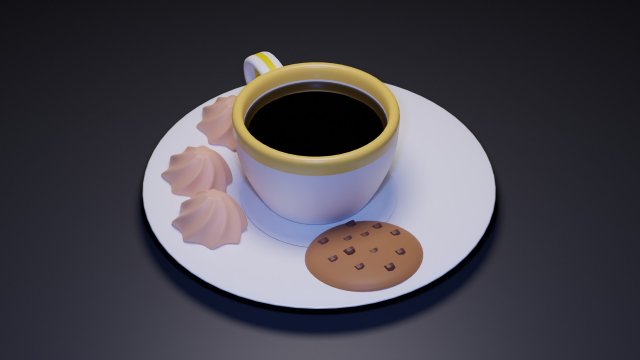 coffee 3Dモデル .c4d .max .obj .3ds .fbx .stl .blend 