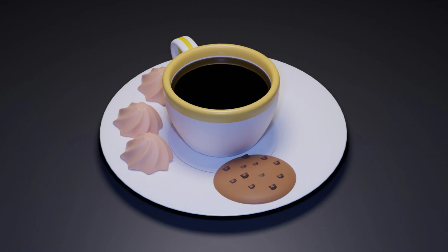 coffee 3D Model .c4d .max .obj .3ds .fbx .stl .blend