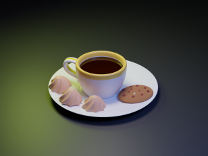 coffee 3Dモデル
