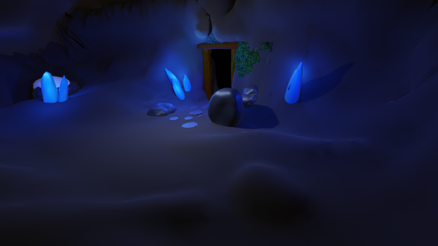 Crystal room 3D Model .c4d .max .obj .3ds .fbx .stl .blend 