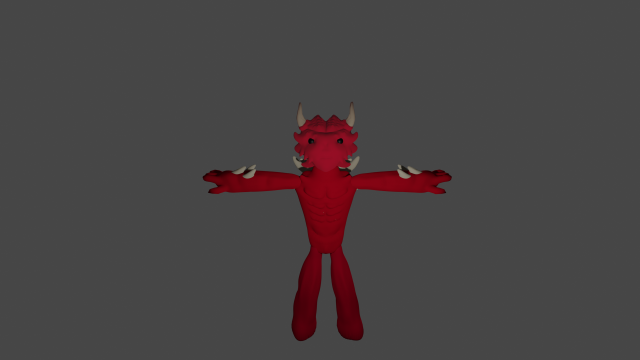 Daemon 3D 3D 모델 .c4d .max .obj .3ds .fbx .stl .blend