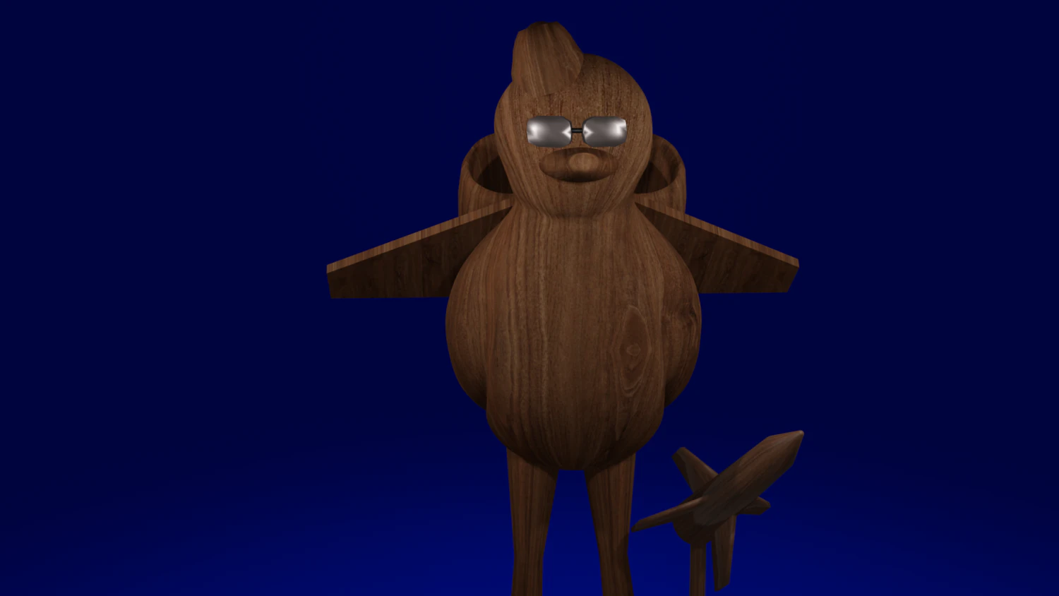 Duck decoration 3D Model .c4d .max .obj .3ds .fbx .stl .blend 