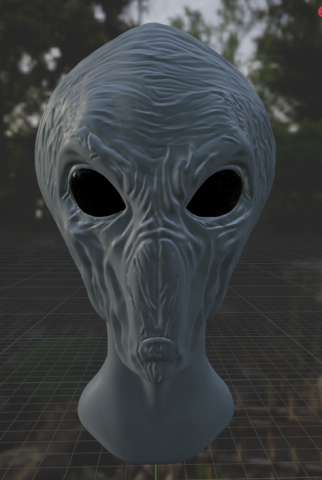 Alien Modello 3D .c4d .max .obj .3ds .fbx .stl .blend 