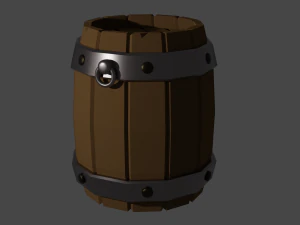 Barrel 3D Model